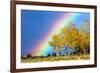 Rainbow over Aspens, Grand Teton National Park, Wyoming-Art Wolfe-Framed Photographic Print