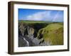 Rainbow over Ballydowane, the Copper Coast, County Waterford, Ireland-null-Framed Photographic Print