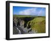 Rainbow over Ballydowane, the Copper Coast, County Waterford, Ireland-null-Framed Photographic Print