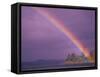 Rainbow Over Frederick Sound, Inside Passage, Southeast Alaska, USA-Stuart Westmoreland-Framed Stretched Canvas