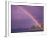 Rainbow Over Frederick Sound, Inside Passage, Southeast Alaska, USA-Stuart Westmoreland-Framed Photographic Print