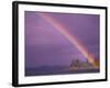 Rainbow Over Frederick Sound, Inside Passage, Southeast Alaska, USA-Stuart Westmoreland-Framed Photographic Print