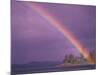 Rainbow Over Frederick Sound, Inside Passage, Southeast Alaska, USA-Stuart Westmoreland-Mounted Photographic Print