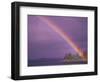 Rainbow Over Frederick Sound, Inside Passage, Southeast Alaska, USA-Stuart Westmoreland-Framed Photographic Print