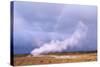 Rainbow over Geothermal Vent in Iceland-Paul Souders-Stretched Canvas
