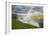 Rainbow over Gullfoss-Michael Blanchette-Framed Photographic Print