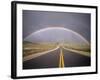 Rainbow Over Highway, CA-Thomas Winz-Framed Photographic Print