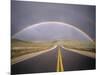 Rainbow Over Highway, CA-Thomas Winz-Mounted Photographic Print