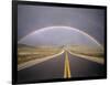 Rainbow Over Highway, CA-Thomas Winz-Framed Photographic Print