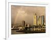 Rainbow Over Honolulu, Hawaii, USA-Savanah Stewart-Framed Photographic Print