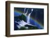 Rainbow over Iguazu Falls-W. Perry Conway-Framed Photographic Print