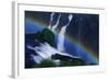 Rainbow over Iguazu Falls-W. Perry Conway-Framed Photographic Print