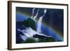 Rainbow over Iguazu Falls-W. Perry Conway-Framed Photographic Print