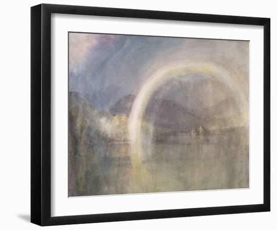 Rainbow Over Loch Awe, 1831-J M W Turner-Framed Giclee Print