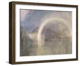 Rainbow Over Loch Awe, 1831-J M W Turner-Framed Giclee Print