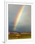 Rainbow over Navajo Hogan, Monument Valley Navajo Tribal Park, Utah, USA-Charles Crust-Framed Photographic Print