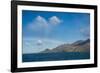 Rainbow over Ocean Harbour, South Georgia, Antarctica, Polar Regions-Michael Runkel-Framed Photographic Print