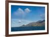 Rainbow over Ocean Harbour, South Georgia, Antarctica, Polar Regions-Michael Runkel-Framed Photographic Print