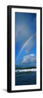 Rainbow over Ocean, Oahu, Hawaii, USA-null-Framed Photographic Print