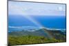 Rainbow over Seascape, St. Martin Island, French Antilles-Stefano Amantini-Mounted Photographic Print