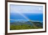 Rainbow over Seascape, St. Martin Island, French Antilles-Stefano Amantini-Framed Photographic Print