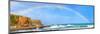 Rainbow over the Sea Panorama-null-Mounted Art Print