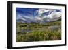 Rainbow over the St Mary River in Glacier National Park, Montana, USA-Chuck Haney-Framed Photographic Print