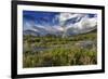 Rainbow over the St Mary River in Glacier National Park, Montana, USA-Chuck Haney-Framed Photographic Print