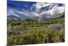 Rainbow over the St Mary River in Glacier National Park, Montana, USA-Chuck Haney-Mounted Photographic Print