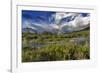 Rainbow over the St Mary River in Glacier National Park, Montana, USA-Chuck Haney-Framed Photographic Print