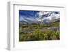 Rainbow over the St Mary River in Glacier National Park, Montana, USA-Chuck Haney-Framed Photographic Print