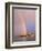 Rainbow Over Tufa Formations on Mono Lake, Sierra Nevada Mountains, California, USA-Christopher Talbot Frank-Framed Photographic Print