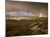Rainbow over Uig Sands, Tidal Area, from Near Timsgarry, Isle of Lewis, Outer Hebrides, Scotland-Patrick Dieudonne-Mounted Photographic Print