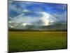 Rainbow Over Valley-Gary W. Carter-Mounted Photographic Print