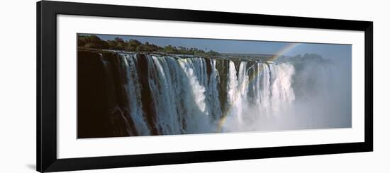 Rainbow over Victoria Falls, Zimbabwe-null-Framed Photographic Print