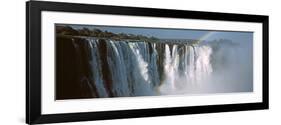 Rainbow over Victoria Falls, Zimbabwe-null-Framed Photographic Print