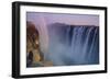 Rainbow over Victoria Falls-DLILLC-Framed Photographic Print