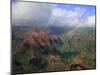 Rainbow over Waimea Canyon, Kauai, Hawaii, USA-Dennis Flaherty-Mounted Premium Photographic Print