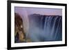 Rainbow over Waterfall-DLILLC-Framed Photographic Print