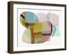 Rainbow Overlay I-null-Framed Art Print