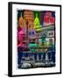 Rainbow Paris France 1-Victoria Hues-Framed Giclee Print