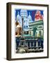 Rainbow Paris France 2-Victoria Hues-Framed Giclee Print