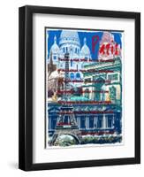 Rainbow Paris France 3-Victoria Hues-Framed Premium Giclee Print