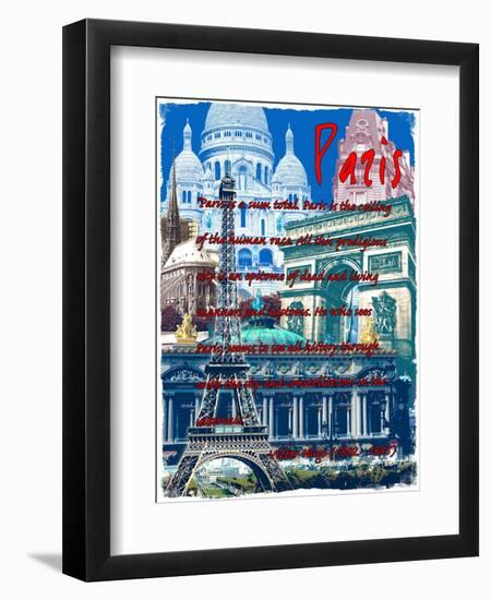 Rainbow Paris France 3-Victoria Hues-Framed Premium Giclee Print