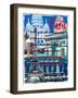 Rainbow Paris France 3-Victoria Hues-Framed Giclee Print