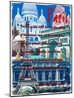 Rainbow Paris France 3-Victoria Hues-Mounted Giclee Print