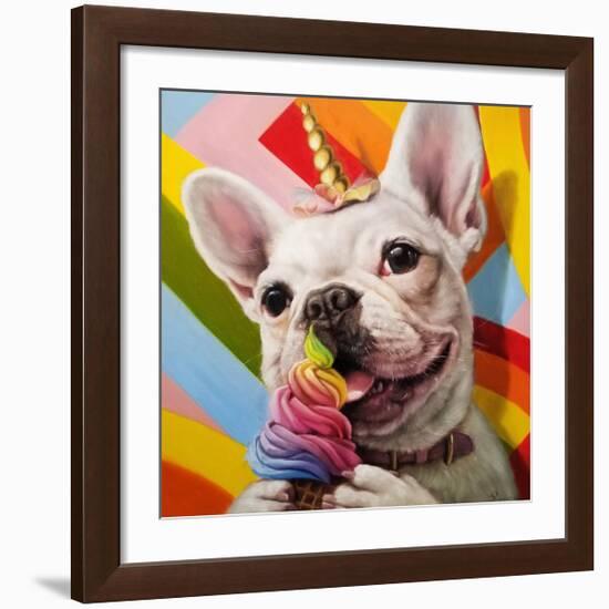 Rainbow Party-Lucia Heffernan-Framed Art Print