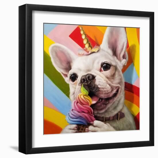 Rainbow Party-Lucia Heffernan-Framed Art Print