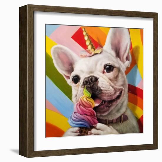 Rainbow Party-Lucia Heffernan-Framed Art Print