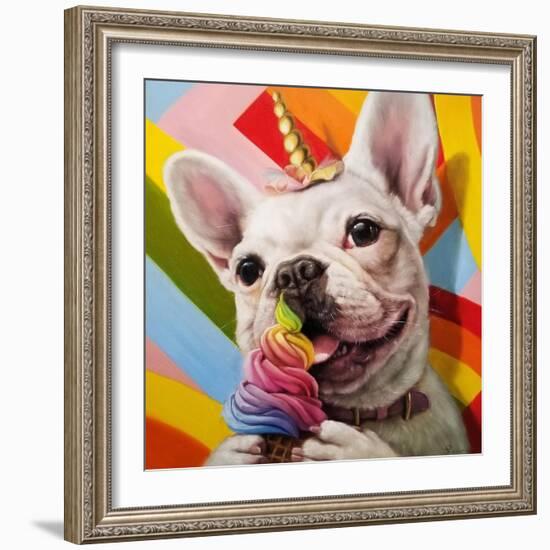 Rainbow Party-Lucia Heffernan-Framed Art Print